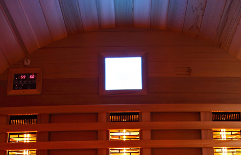 Udendørs infrarød kabine Seattle -terapilys