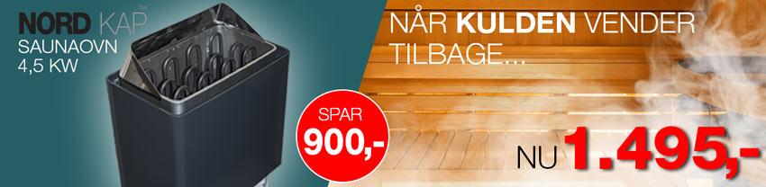 Nordkap™ Saunaovn 6 kW
