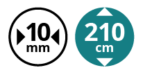 210cm-10mm