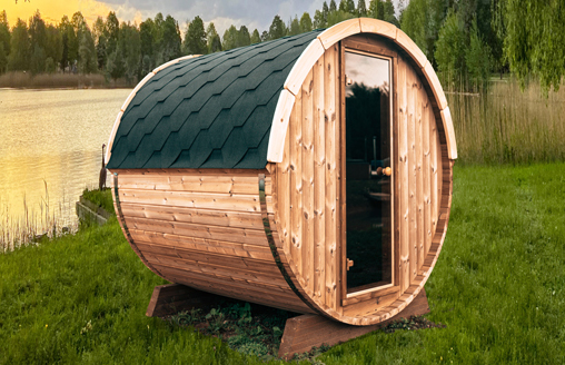 Lapland  udendørs sauna