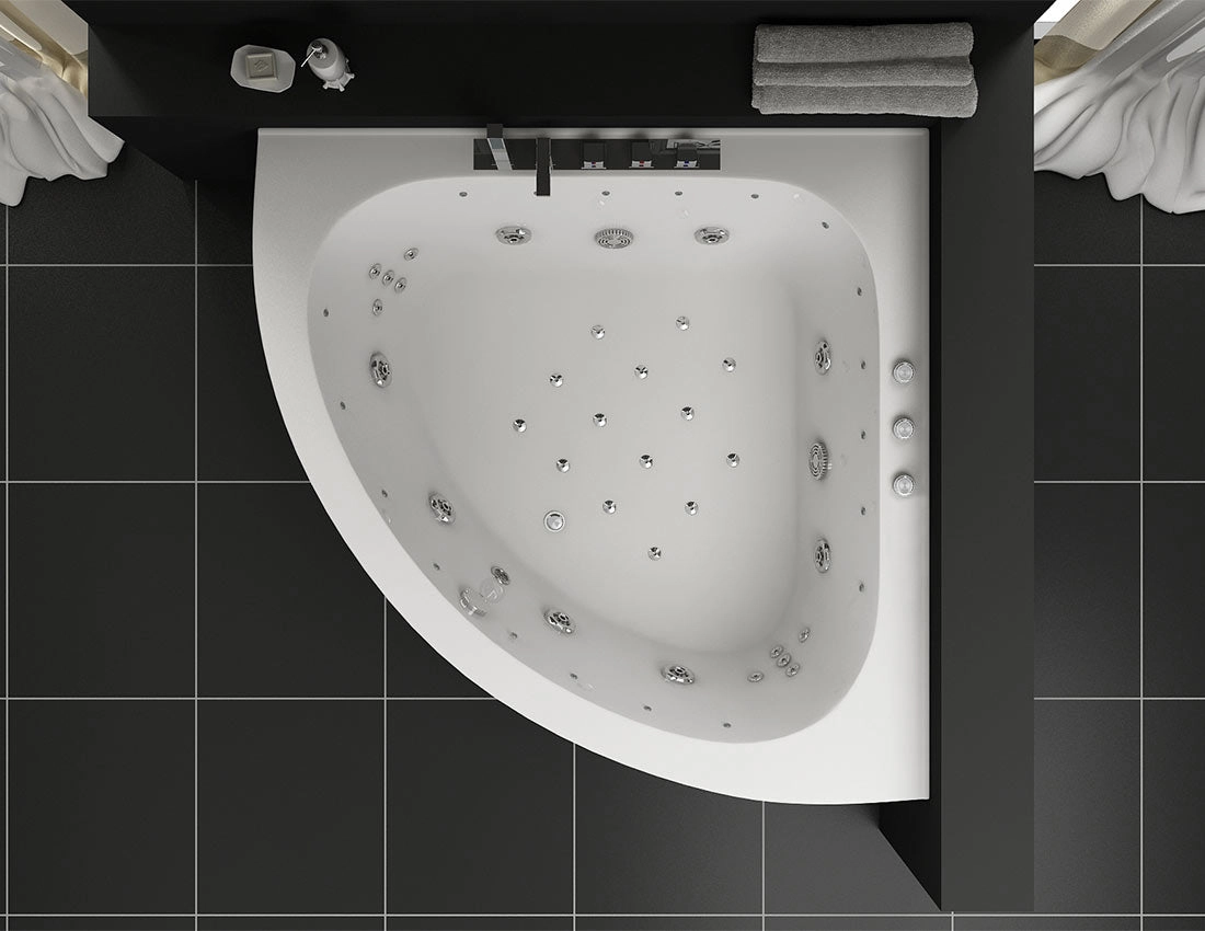 Topbillede af 1000 Streamline indespa. | SPA Kompagniet
