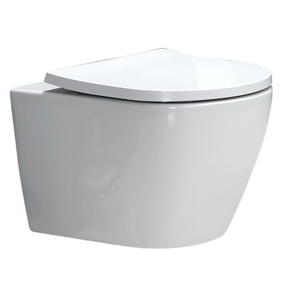 Rimless Nordkap Egernsund toilet med Nordkap sæde fra SPA Kompagniet