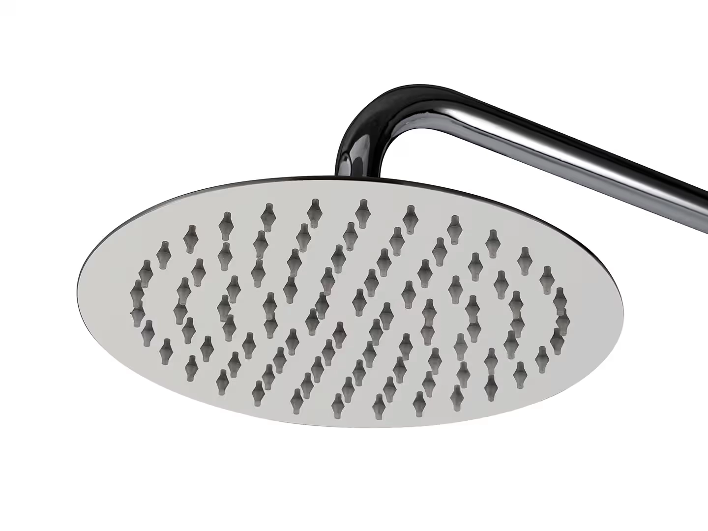 Bruserhoved af 5007 Silent Rain bruser i krom. | SPA Kompagniet