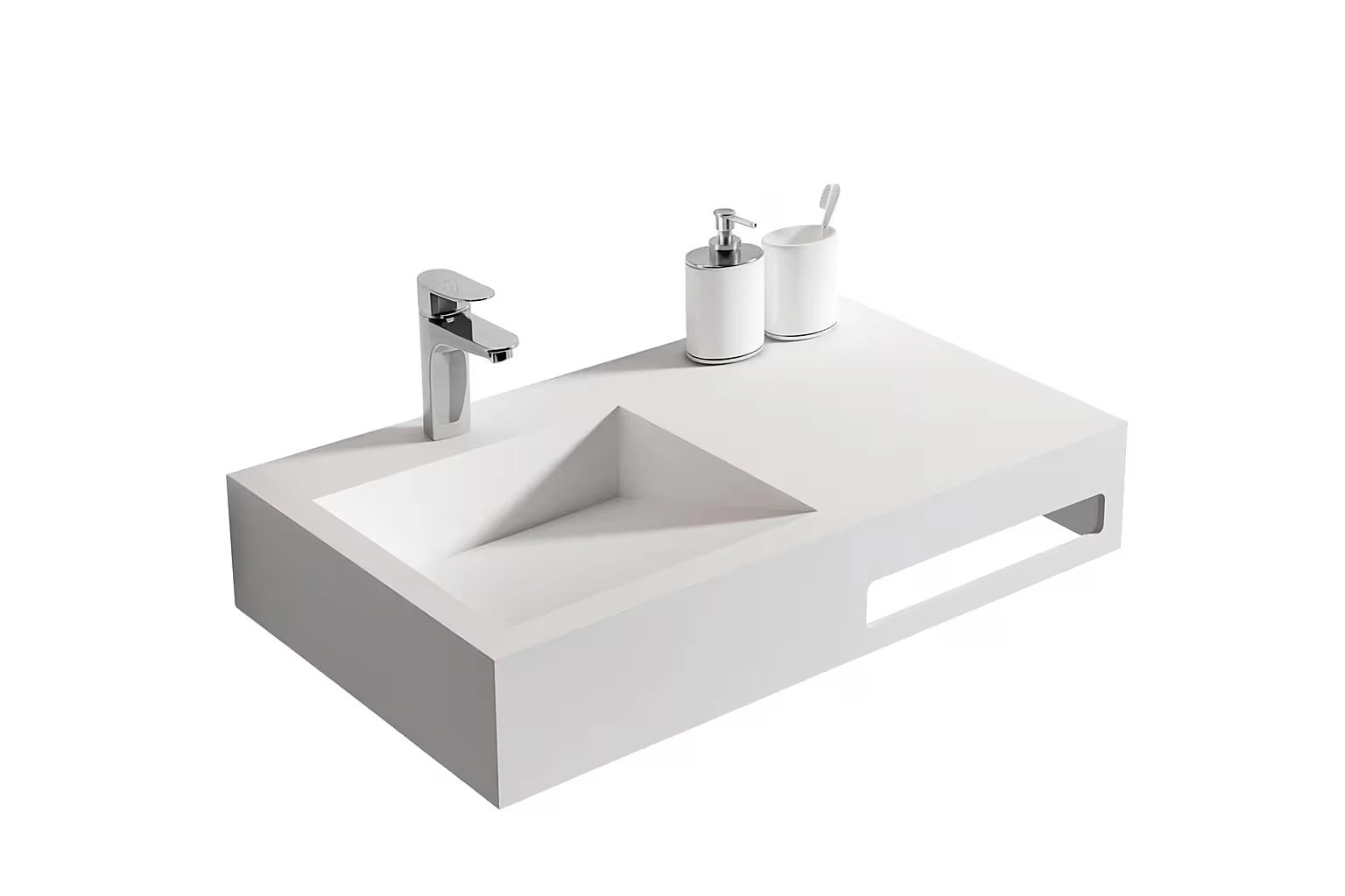 5516 Fur RockSolid stenhåndvask. | SPA Kompagniet