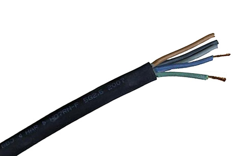 6020_5 x 2,5 silikone kabel til Sauna