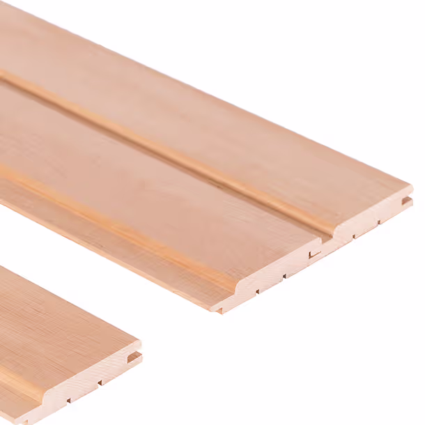 6094 saunatræ i rød-el 210-240 x 9 cm til Byg Selv Sauna. | SPA Kompagniet