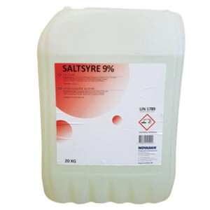 7098 - Saltsyre 9% til swimspa