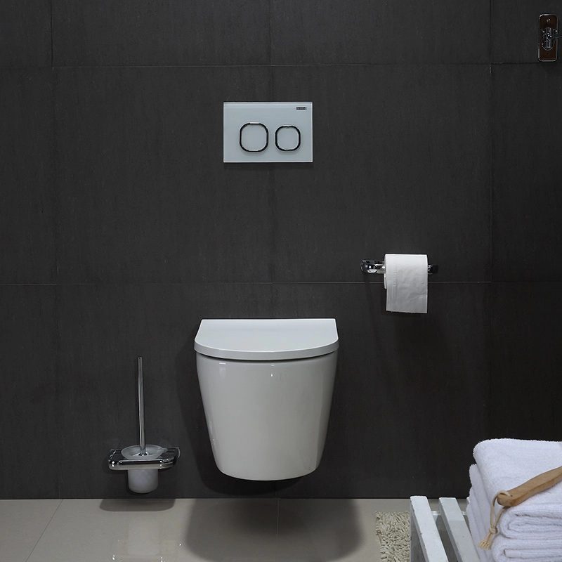 Nordkap rimless toilet Egernsund med Grohe cisterne fra SPA Kompagniet.