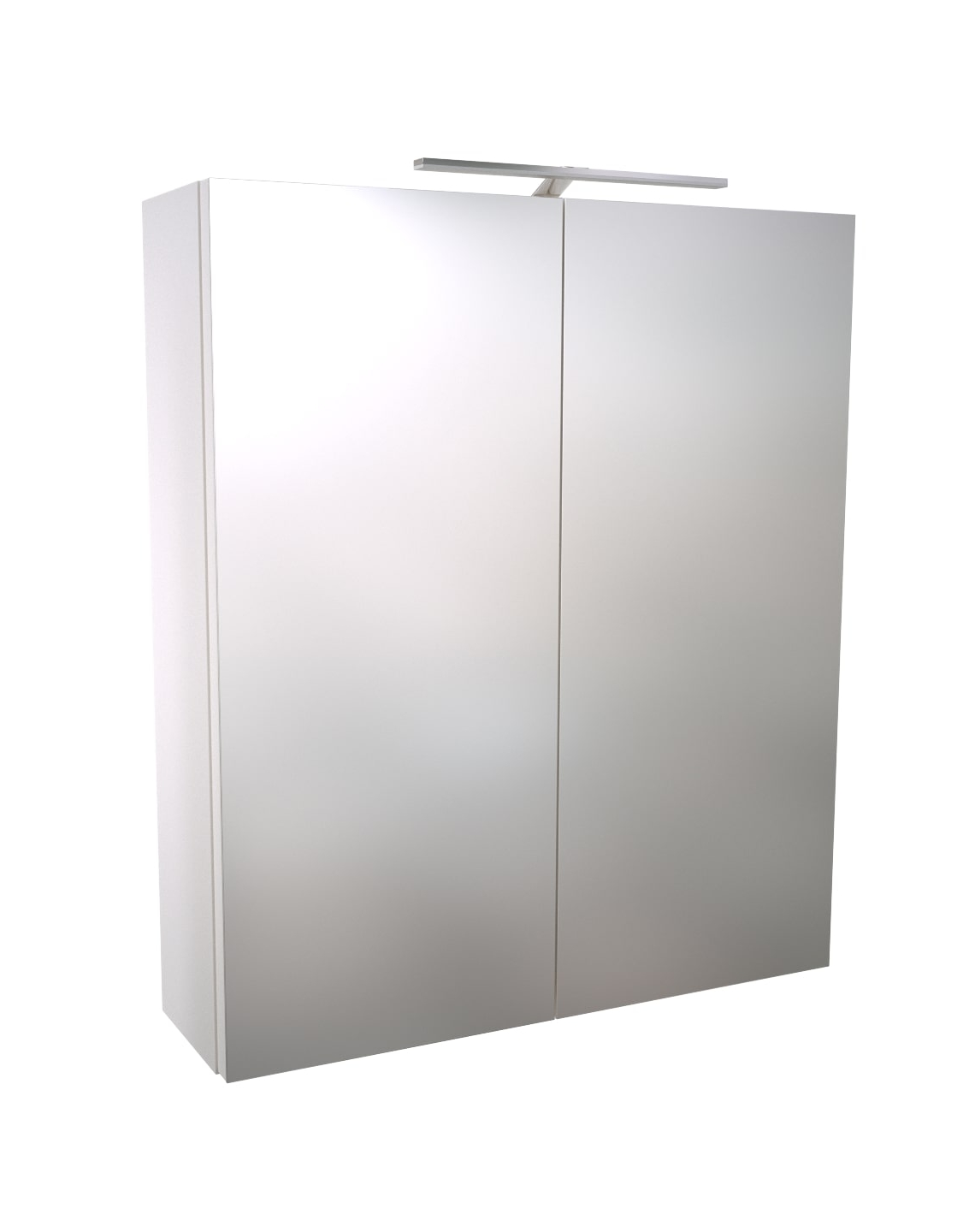 5457 Scandic spejlskab 80x70 med eludtag og LED lys. Fra SPA Kompagniet