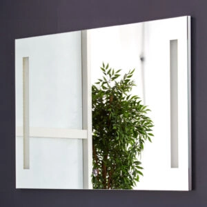 5439 Slimline antidug spejl med led lys 100x70 cm. Fra SPA Kompagniet.