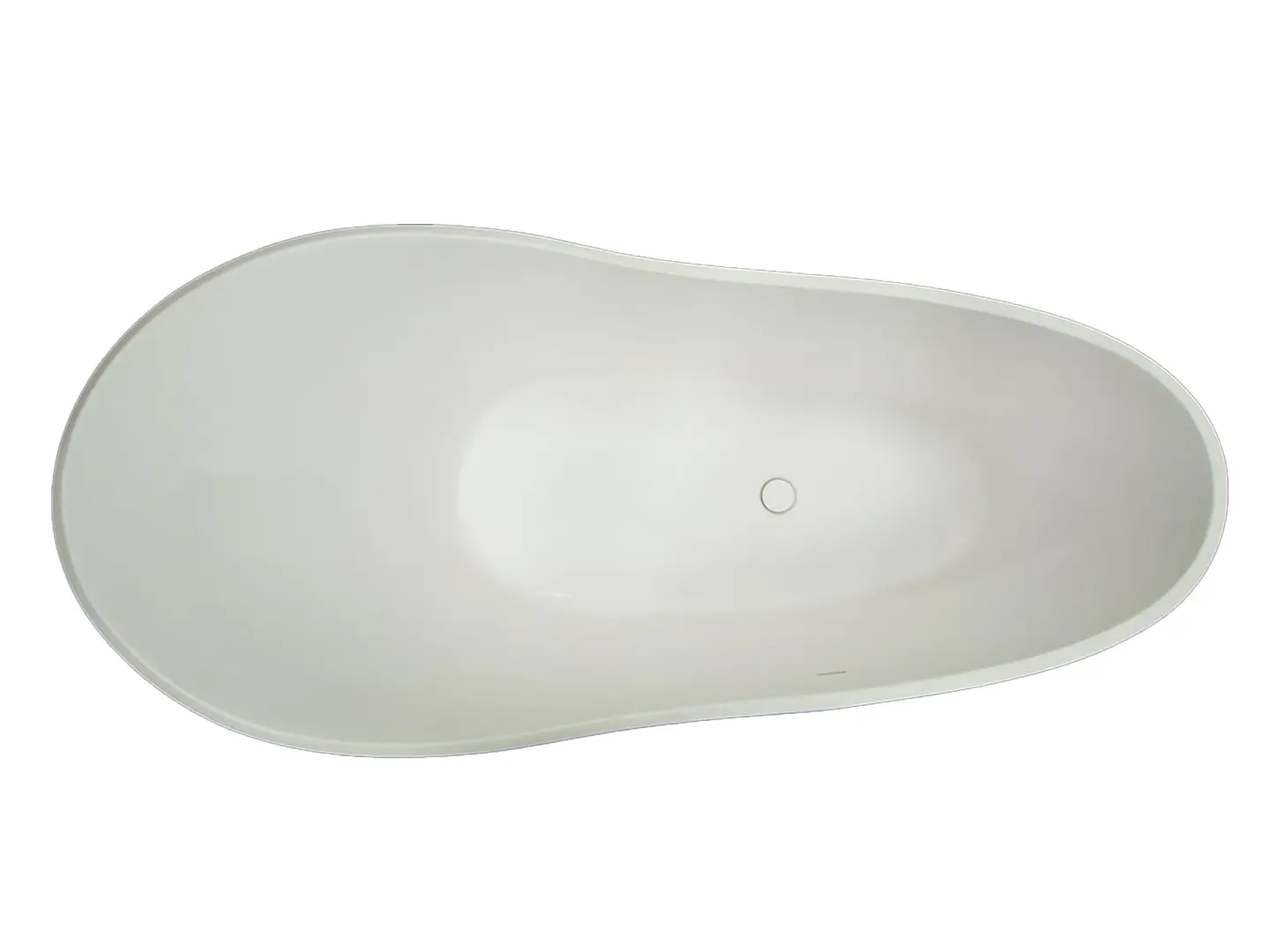Topbillede af stenbadekar Trent RockSolid 6518. Fra SPA Kompagniet
