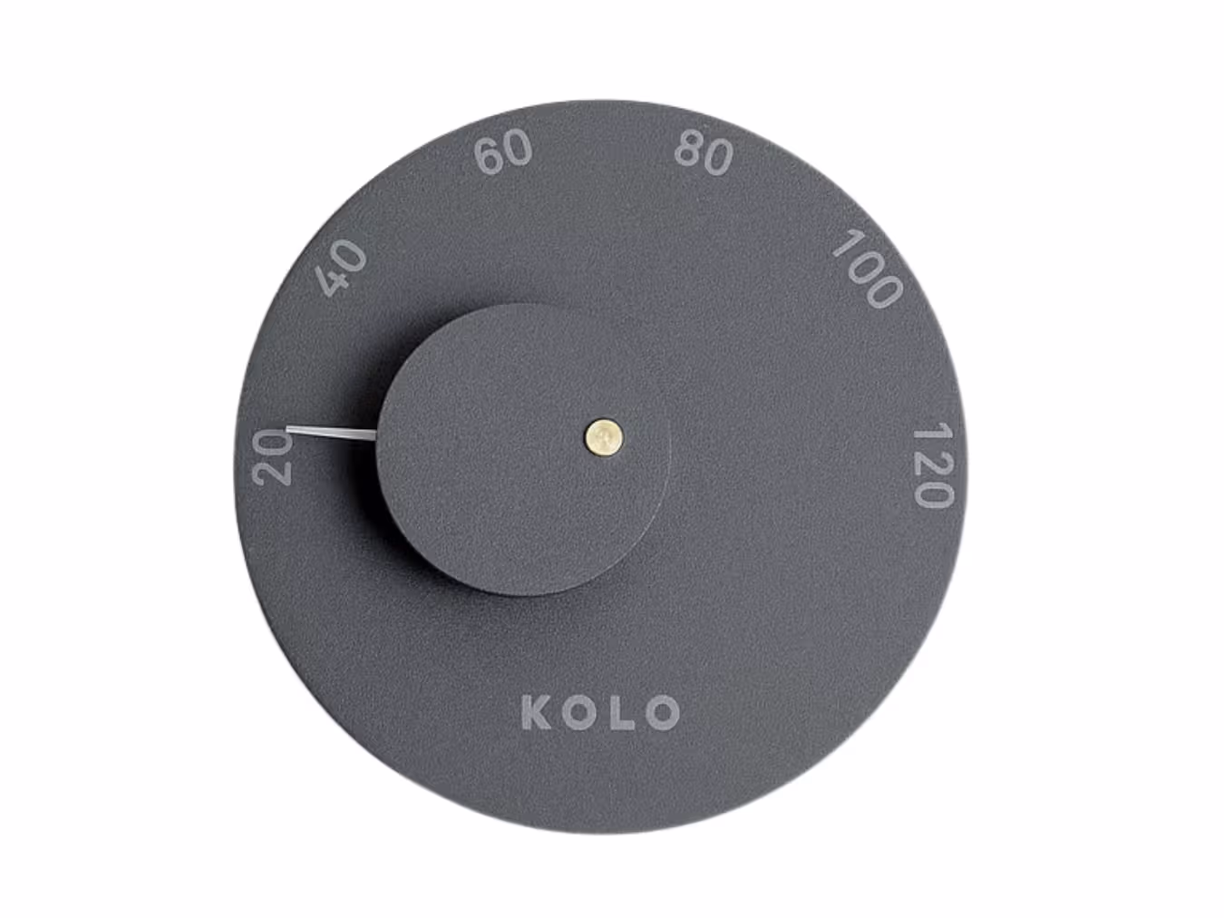6442 Kolo termometer type 2 i sort, til sauna. |SPA Kompagniet