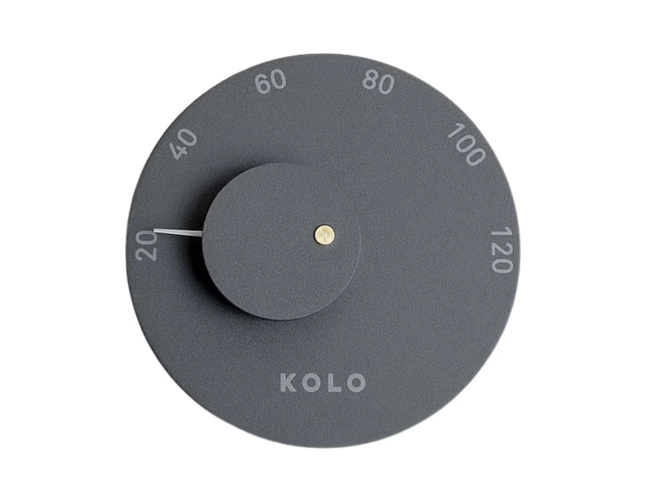 6442 Kolo termometer type 2 i sort, til sauna. |SPA Kompagniet