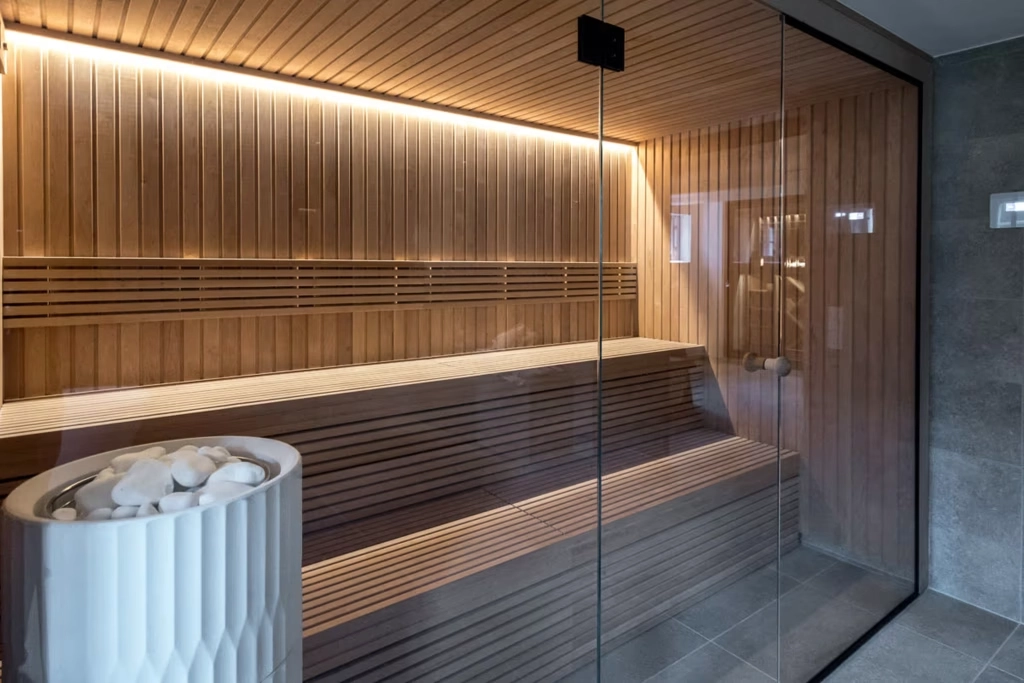 Færdig byg selv sauna klar til brug med SPA Kompagniet