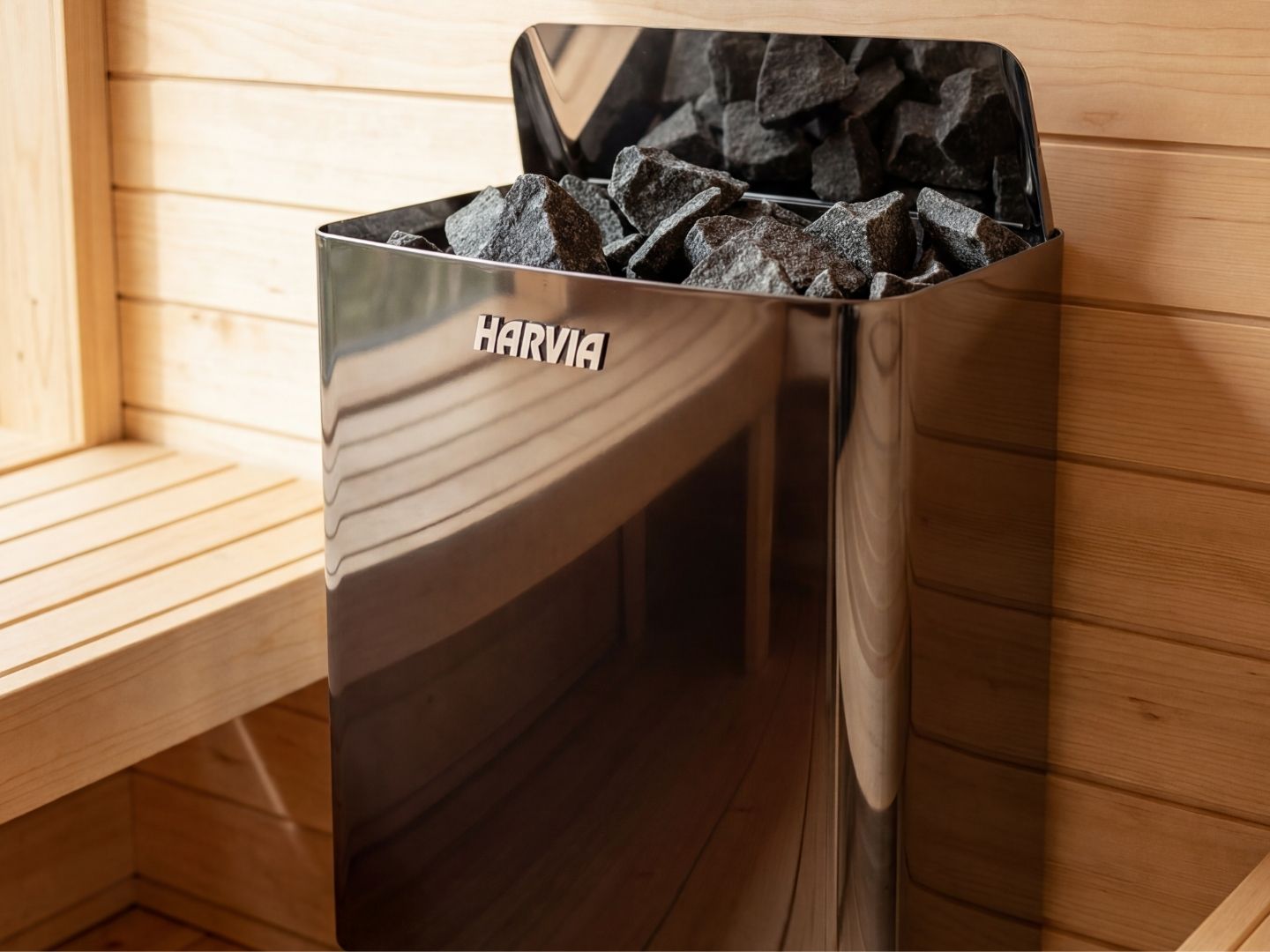 Harvia Black Steel 8 kW saunaovn - Billede 2