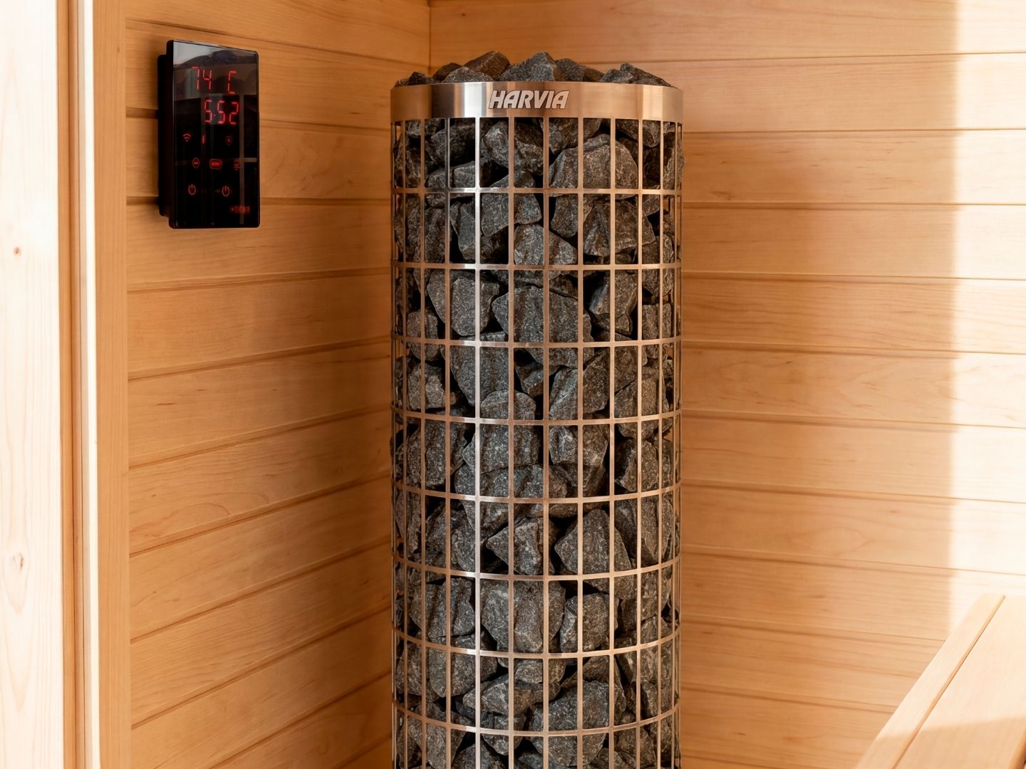 Harvia Cilindro 9 kW saunaovn med WiFi - Billede 2