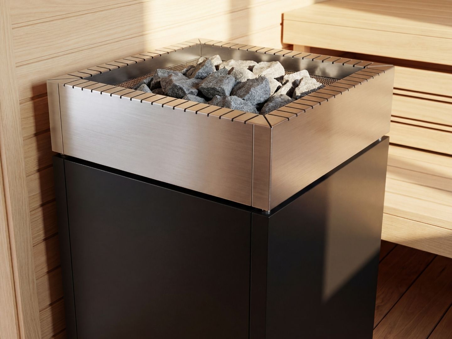 Sentio by Harvia Qube 15 kW saunaovn - Billede 2