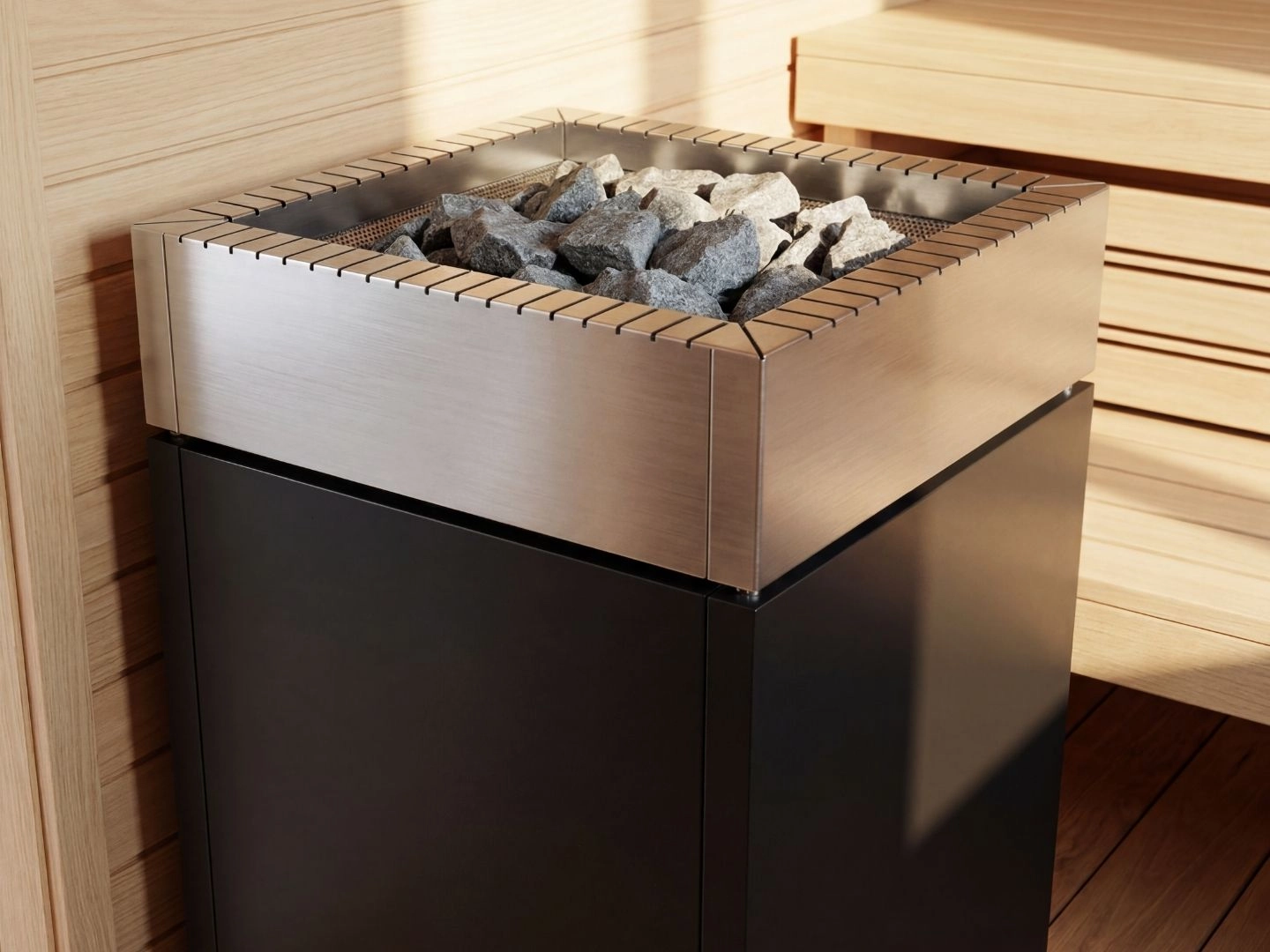 Sentio by Harvia Qube 15 kW saunaovn - Billede 2