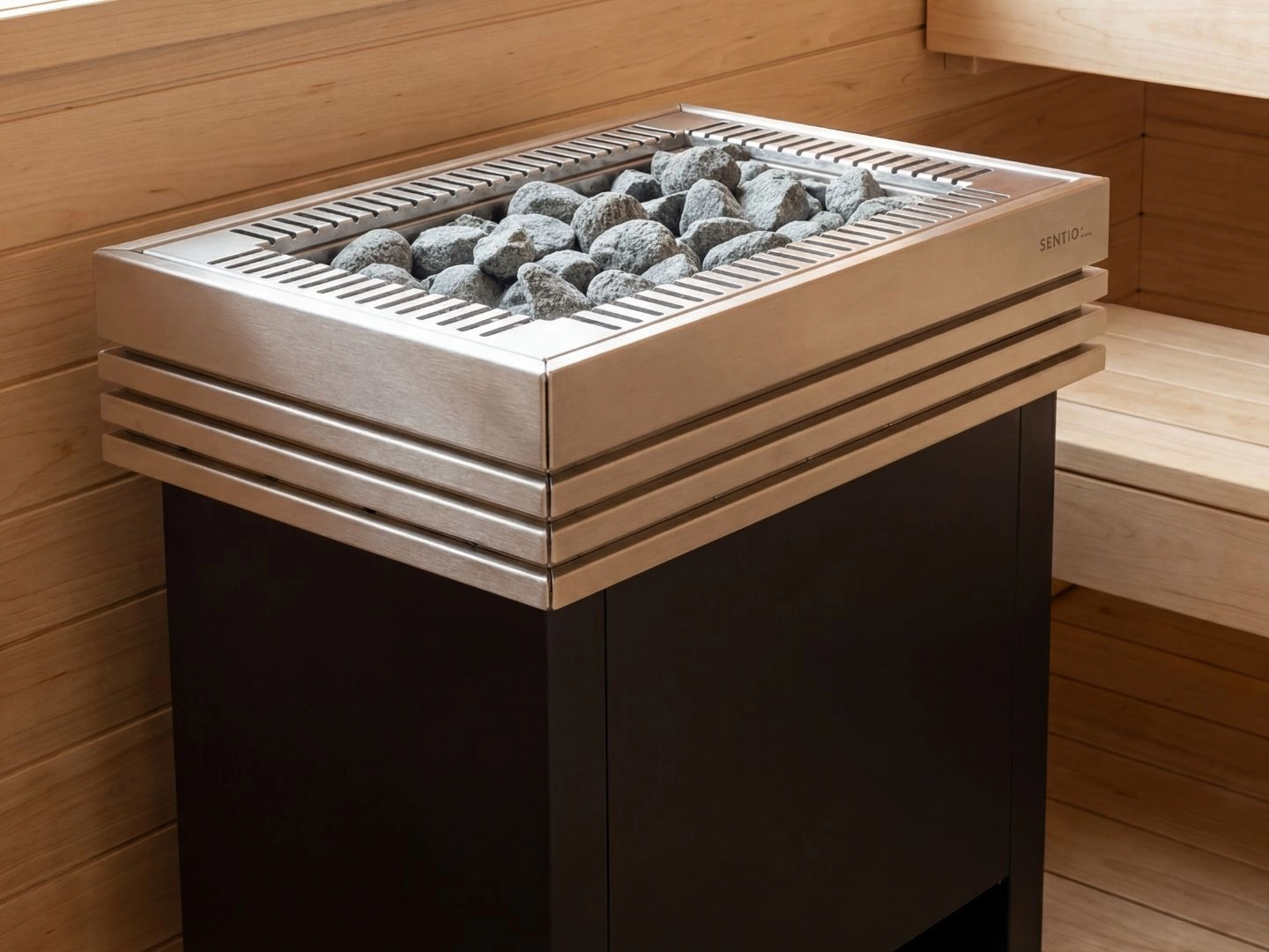 Sentio by Harvia Qube 36 kW saunaovn - Billede 2