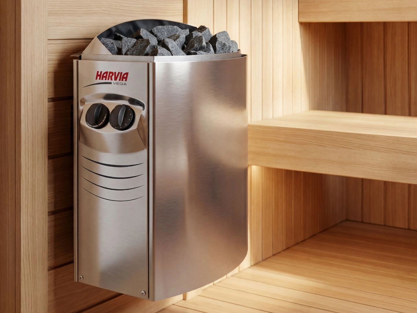 Harvia Vega Steel 4.5 kW saunaovn - Billede 2