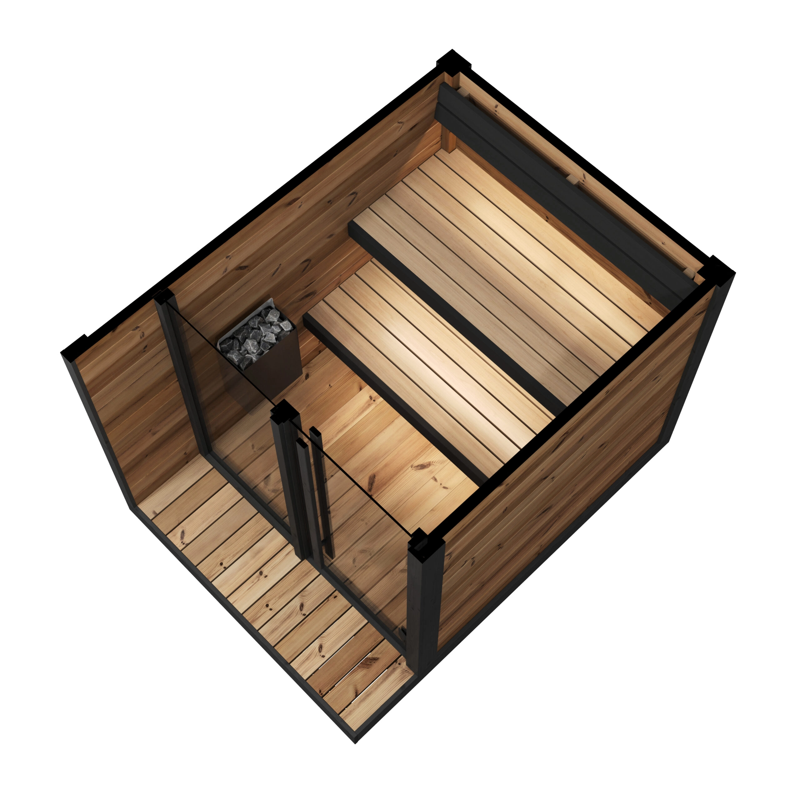 Åland udendørs sauna – lille - Billede 8
