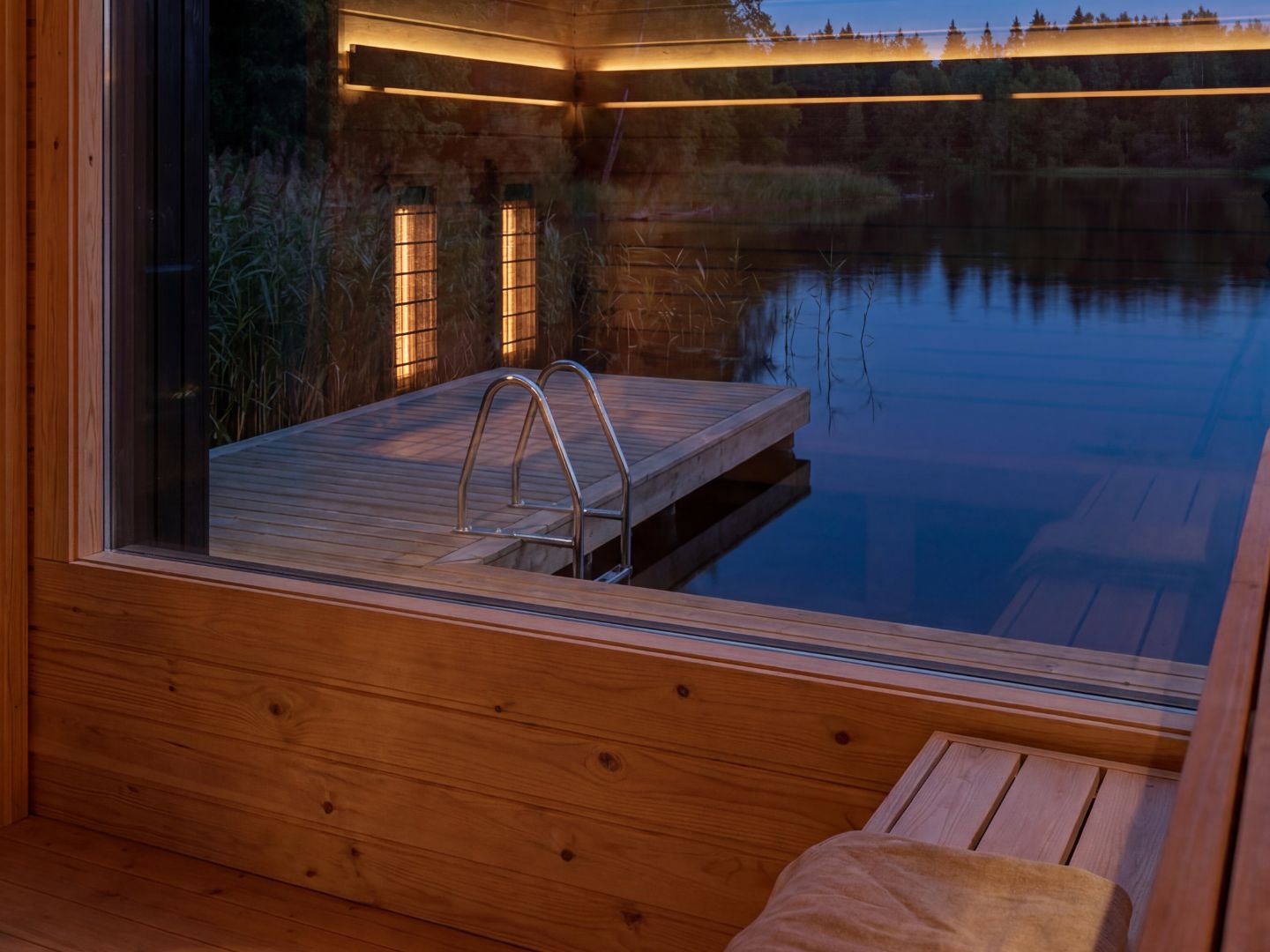 Skærgården udendørs sauna med forrum - Billede 4