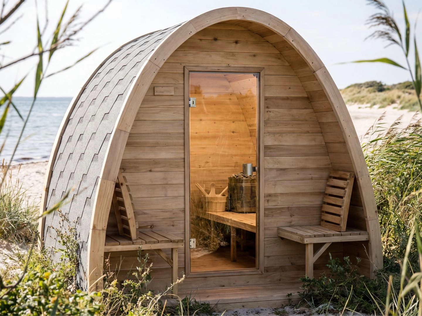 Nordland Rustic udendørs sauna