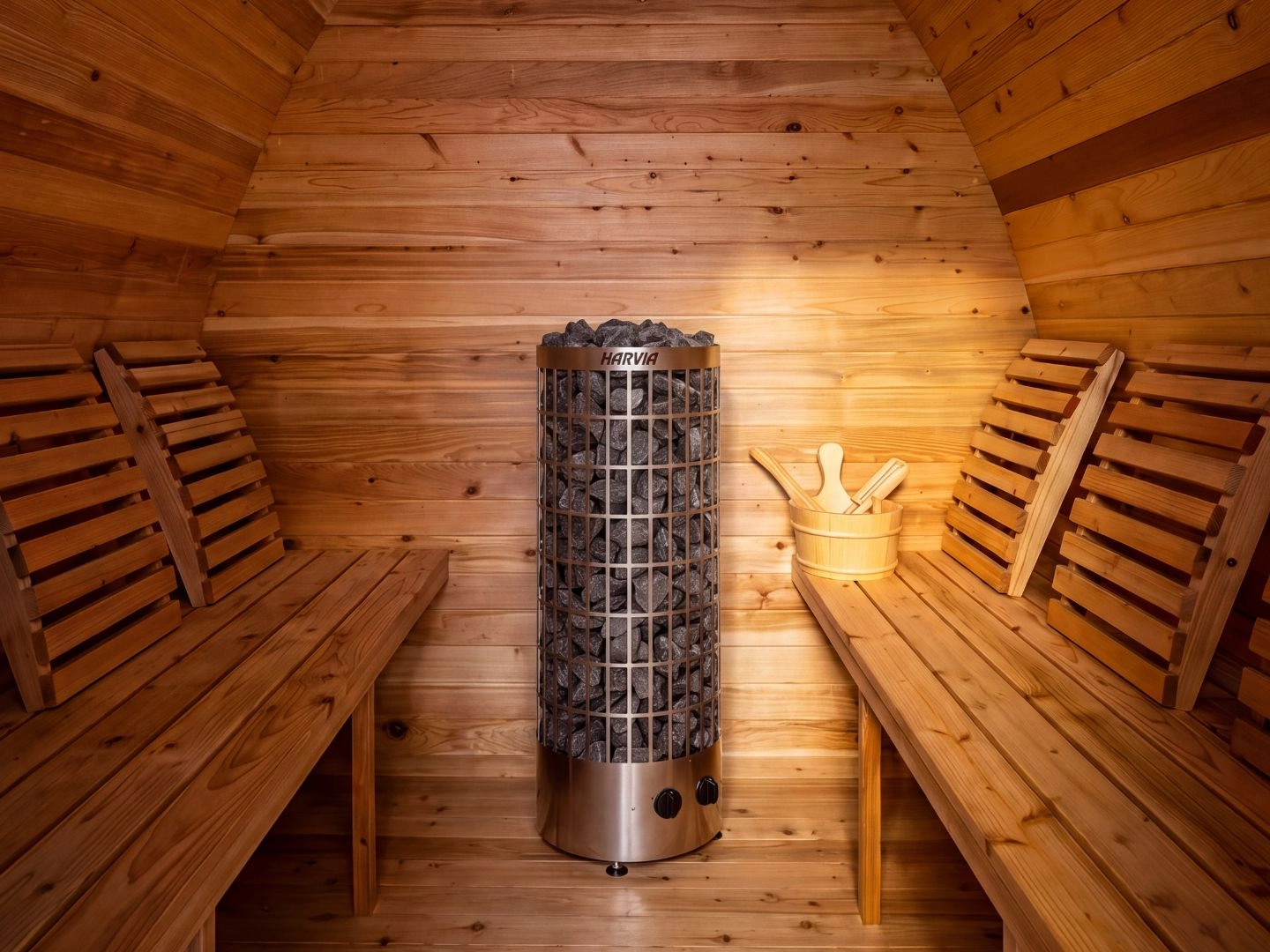 Nordland Rustic udendørs sauna - Billede 2